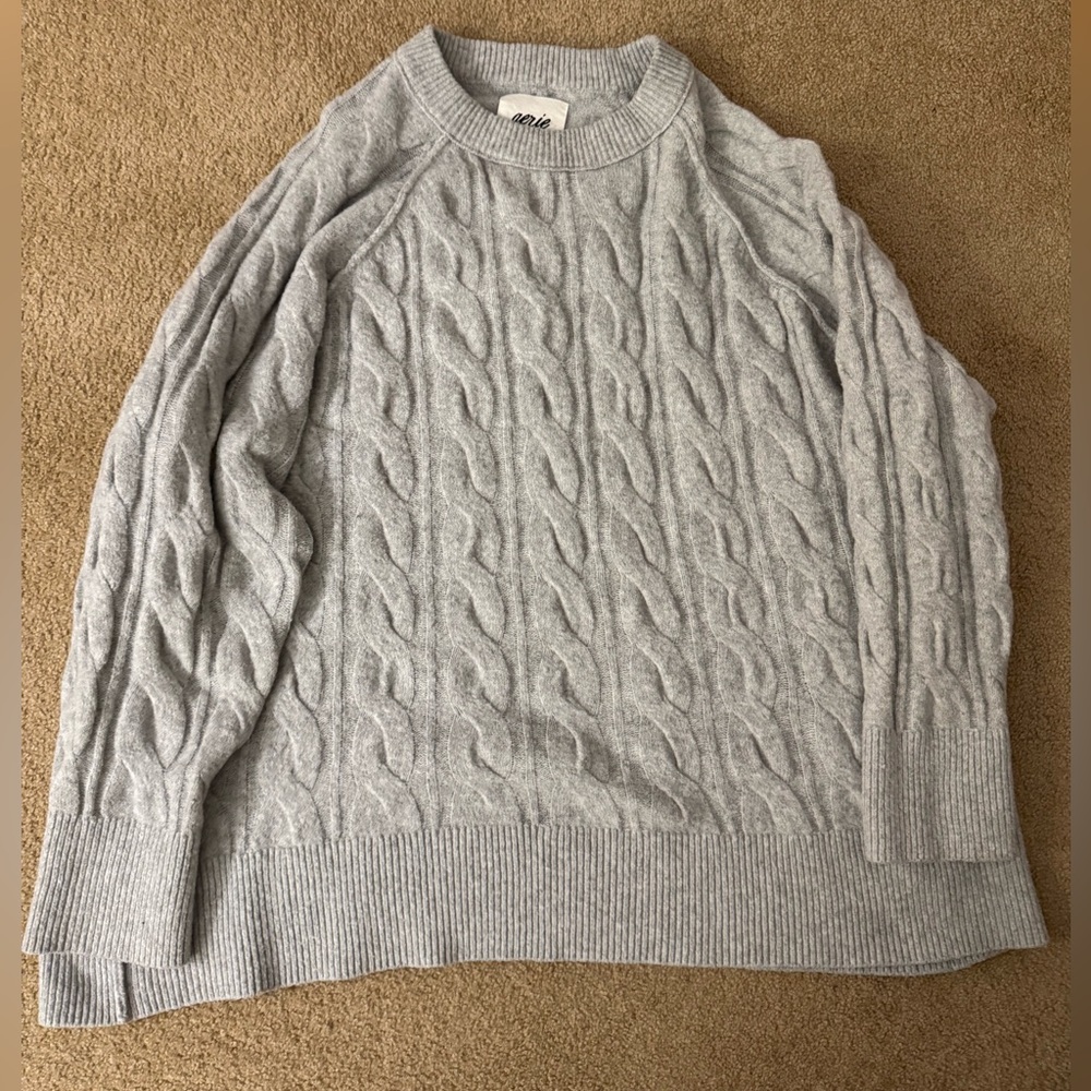 Aerie Cable Knit Sweater